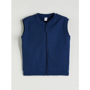 LCW Kids Indigo Kolej Yaka Erkek Çocuk Yelek