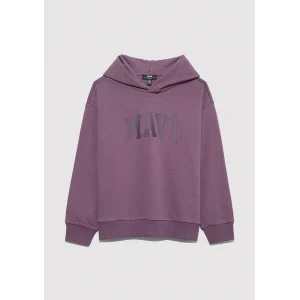 Mavi 6S10143-70656 Mavi Logo Baskılı Mor Sweatshirt