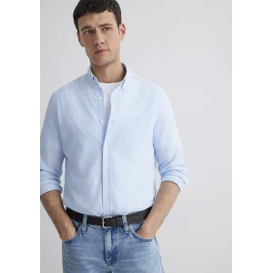 Mavi 0211402-88654 Çizgili Mavi Gömlek