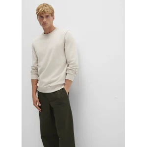 Mavi 0S10457-35111 Bisiklet Yaka Bej Sweatshirt