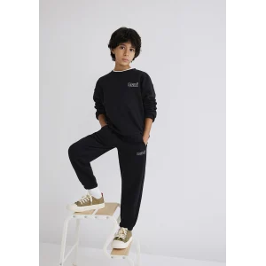 Mavi 6010004-900 Mavi Logo Baskılı Siyah Eşofman Altı