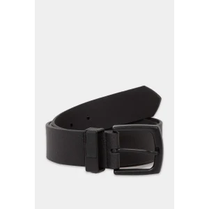 Defacto D3293 Siyah Erkek Suni Deri Jean Kemeri