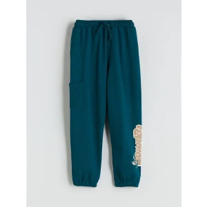 LCW Kids Petrol Beli Lastikli Erkek Çocuk Jogger Eşofman Altı