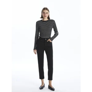 LCWAIKIKI Classic Siyah Slim Fit Kadın Jean Pantolon