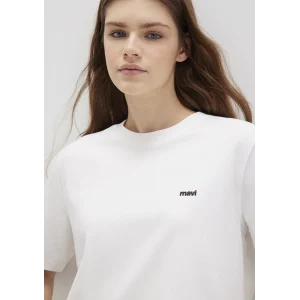 Mavi 1612122-70057 Mini Mavi Logo Baskılı Beyaz Basic Tişört