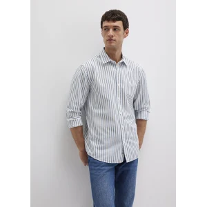 Mavi 0211705-90928 Çizgili Lacivert Gömlek