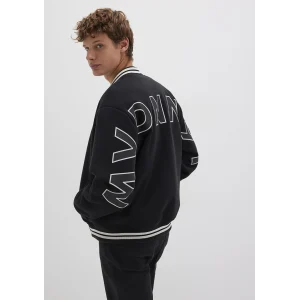 Mavi 0110214-71379 MV DNM Baskılı Bomber Ceket