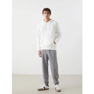 XSIDE Gri Rahat Kalıp Erkek Kalın Jogger Eşofman Altı