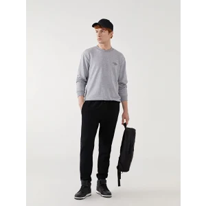 XSIDE Siyah Standart Kalıp Erkek Jogger Eşofman Altı