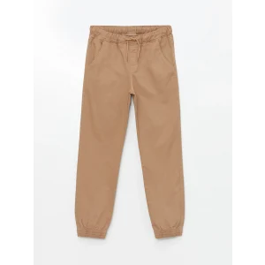 LCW Kids Bej Beli Lastikli Erkek Çocuk Jogger Pantolon