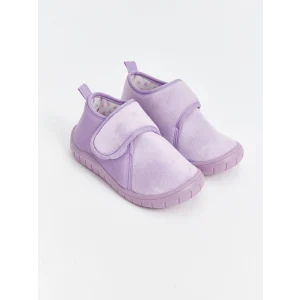 LCW STEPS Lila Cırt Cırtlı Kız Çocuk Panduf