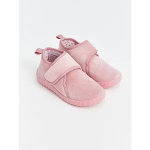 LCW STEPS Pembe Cırt Cırtlı Kız Çocuk Panduf