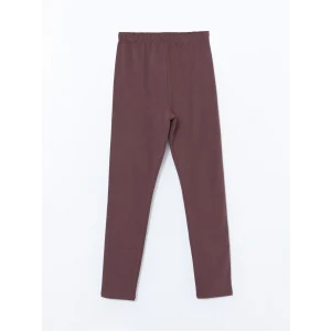 LCW Kids Mürdüm Beli Lastikli Basic Kız Çocuk Tayt