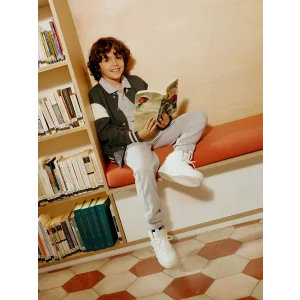 LCW Kids Antrasit Okulun En Havalısı Kolej Ceket