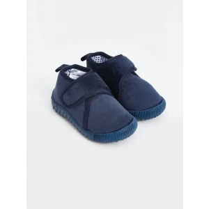 LCW STEPS Lacivert Cırt Cırtlı Erkek Bebek Panduf