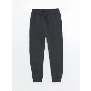 LCW Kids Antrasit Beli Lastikli Kalın Erkek Çocuk Jogger Eşofman Altı