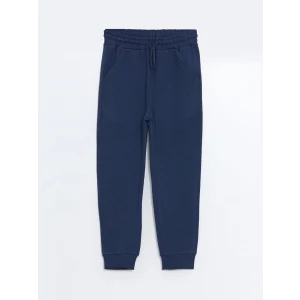 LCW Kids Indigo Beli Lastikli Kalın Basic Erkek Çocuk Jogger Eşofman Altı