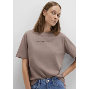 Mavi 1613147-70383 Mavi Baskılı Kahverengi Tişört