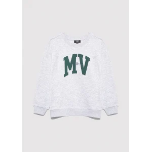 Mavi 6S10054-88467 MV Baskılı Gri Sweatshirt