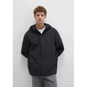 Mavi 0110348-900 Kapüşonlu Siyah Ceket