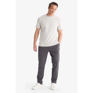Defacto C6022AXAR9 Antrasit Regular Fit Dar Paça Pantolon