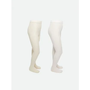 LCW Kids Pembe Desenli Kız Çocuk Külotlu Çorap 2li