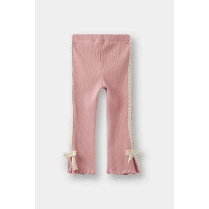 Defacto F8450A5BR277 Bordo Kız Bebek Fitilli Kaşkorse Fiyonk Detaylı Tayt