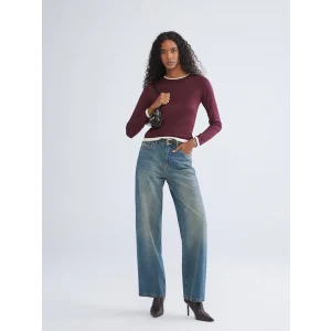 LCW Jeans Indigo Baggy Fit Kadın Jean Pantolon