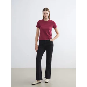 LCWAIKIKI Classic Siyah Flare Kadın Jean Pantolon