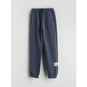 LCW Kids Antrasit Beli Lastikli Kız Çocuk Jogger Eşofman Altı