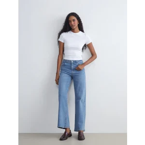 LCW Jeans Indigo Wideleg Kadın Jean Pantolon