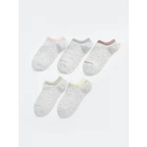 LCW DREAM Pembe Kadın Düz Patik Çorap 5li