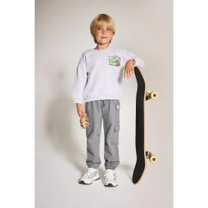 Defacto F5088A5GR211 Gri Erkek Bebek Beli Lastikli Eşofman Altı