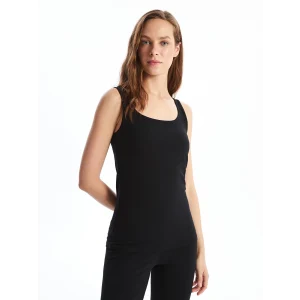 LCW DREAM Siyah U Yaka Kadın Atlet