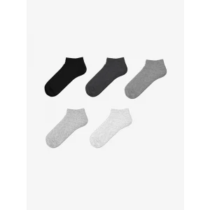 LCW DREAM Gri Kadın Düz Patik Çorap 5li