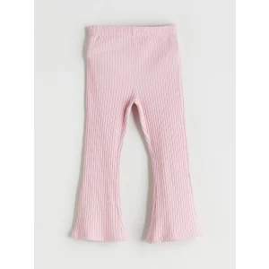 LCW Kids Pembe Beli Lastikli Kız Çocuk Tayt