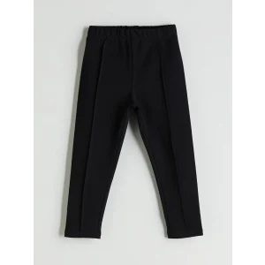 LCW Kids Siyah Beli Lastikli Kız Çocuk Basic Tayt