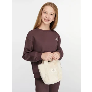 LCW ACCESSORIES Bej Pelüş Kız Çocuk Omuz Çantası