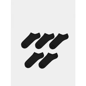 LCW ACCESSORIES Siyah Çizgili Erkek Sneaker Çorap 5li