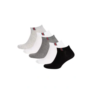 Defacto A6147 Çok Renkli Erkek 5li Pamuklu Patik Çorap