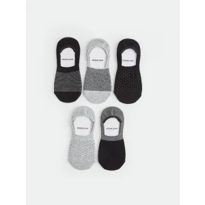 LCW ACCESSORIES Karişik Desenli Erkek Babet Çorap 5li