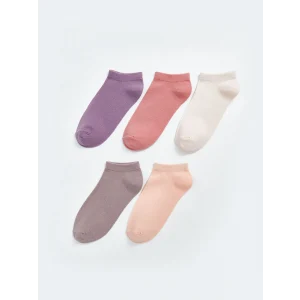 LCW DREAM Pembe Kadın Düz Patik Çorap 5li