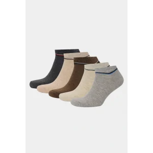 Defacto D9967 Çok Renkli Erkek 5li Pamuklu Patik Çorap