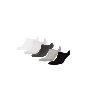 Defacto C6796 Çok Renkli Erkek 5li Pamuklu Sneaker Çorap