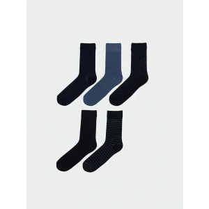 LCW ACCESSORIES Karişik Çizgili Erkek Soket Çorap 5li