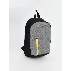 LCW ACCESSORIES Gri Baskılı Erkek Çocuk Sırt Çantası