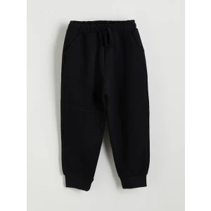 LCW Kids Siyah Beli Lastikli Erkek Çocuk Eşofman Altı