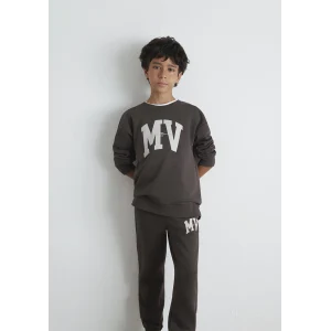 Mavi 6S10054-71593 MV Baskılı Kahverengi Sweatshirt