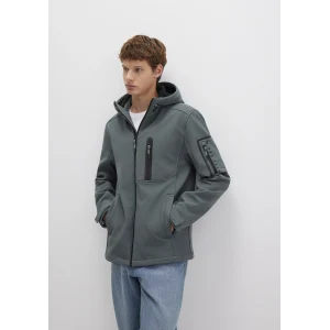 Mavi 0110264-71598 Kapüşonlu Yeşil Scuba Ceket