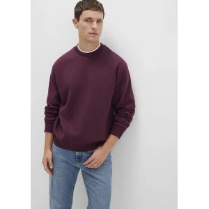 Mavi 0S10276-70434 Bisiklet Yaka Bordo Basic Sweatshirt